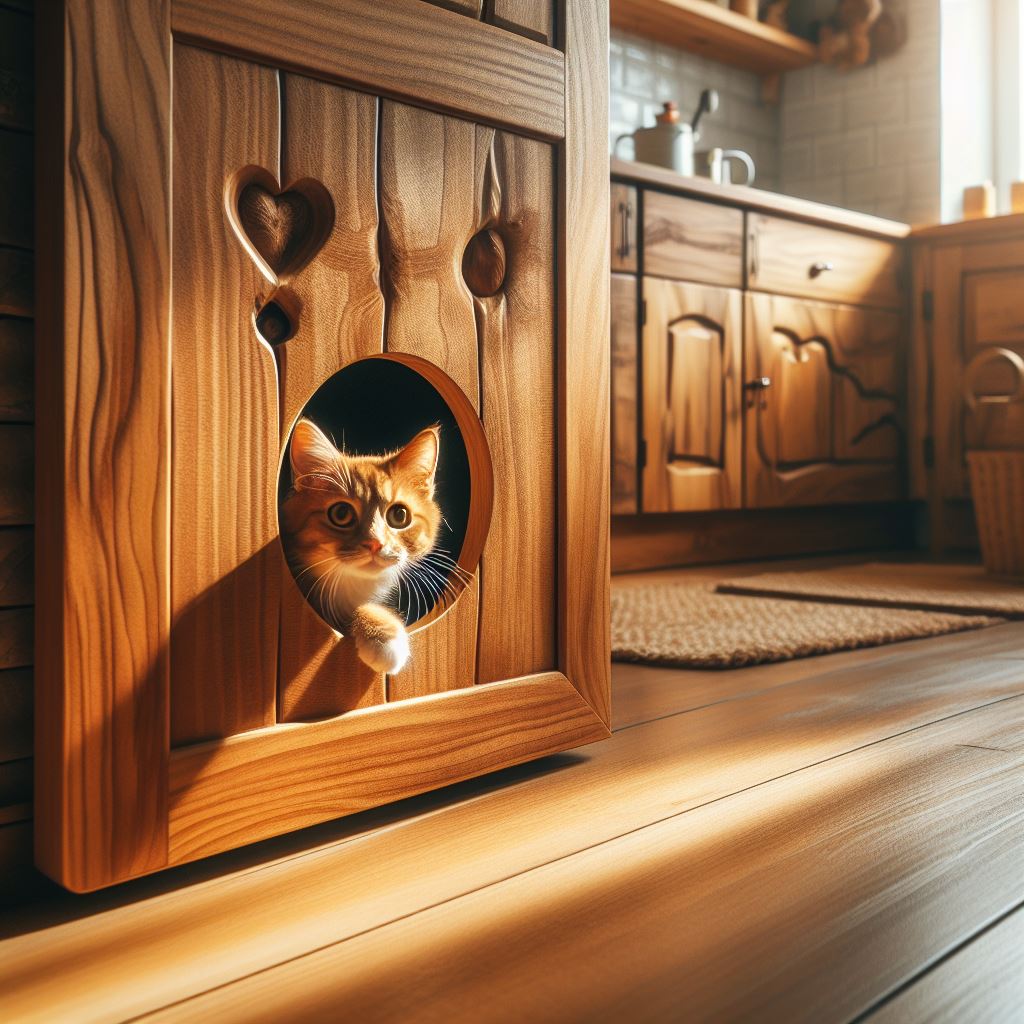 Почему для домашних полезно установить кошка-дверь