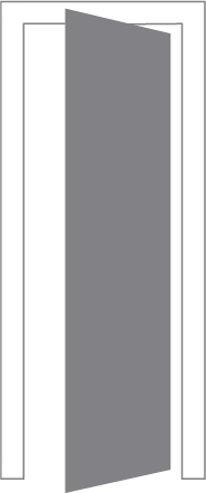 Двери с рото-механизмом