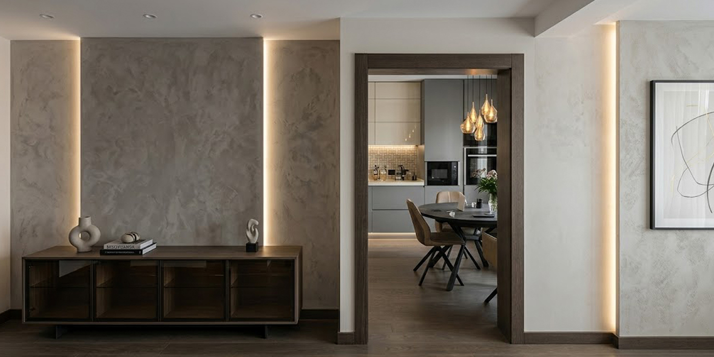 обрамление проема в интерьере