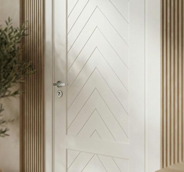 Имитация сборной двери